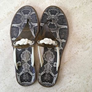 Sperry Topsider Jelly Flip Flop Sandals